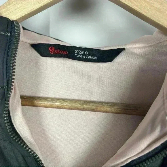 Stoic long line puffer coat women’s small - Picture 3 of 7